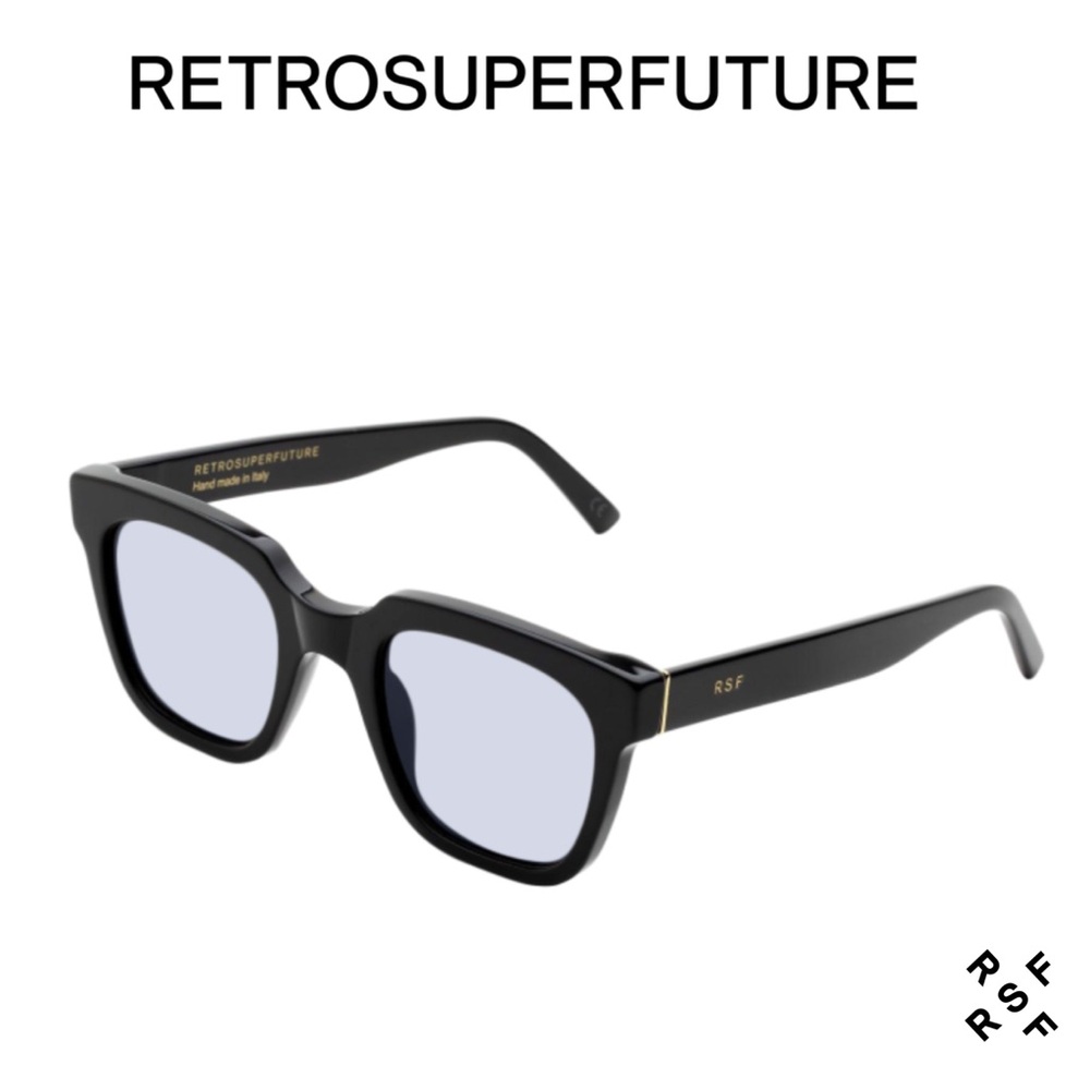 Retrosuperfuture IE9Q OQU Giusto Black Sunglasses